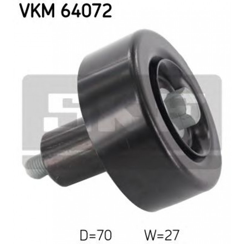 VKM 64072 SKF Ролик модуля натягувача ременя
